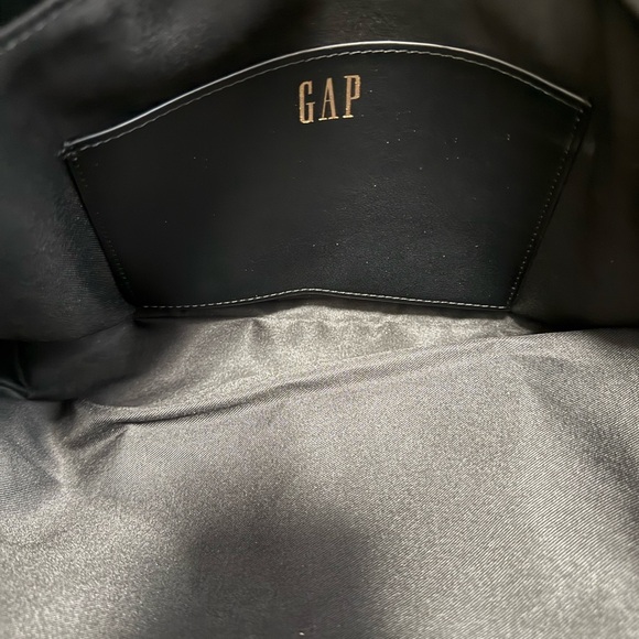 Gap Black Faux Fur Tote Bag - Picture 2 of 4